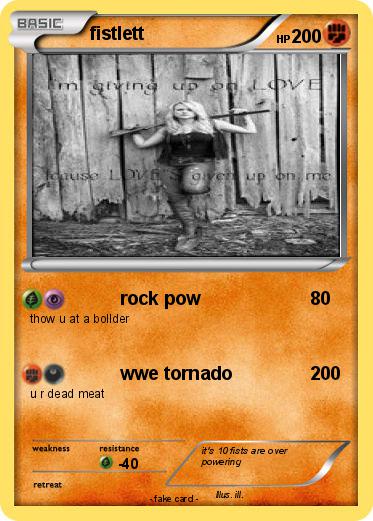 Pokemon fistlett