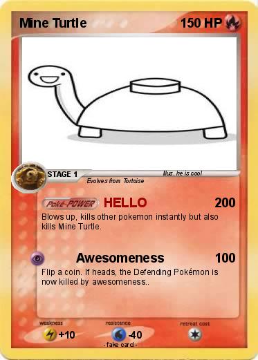 Pokemon Mine Turtle