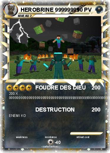 Pokemon HEROBRINE 99999999