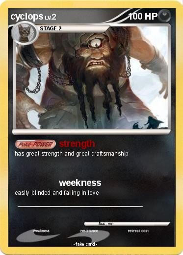 Pokemon cyclops