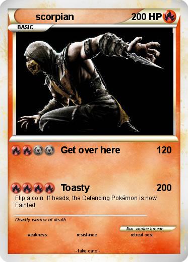 Pokemon scorpian