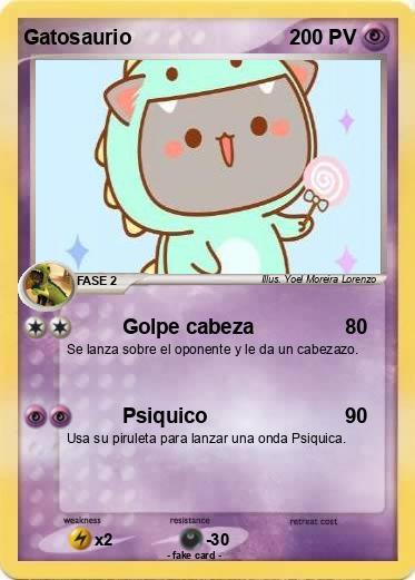 Pokemon Gatosaurio