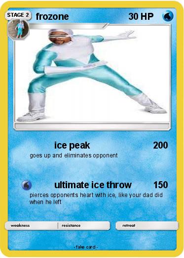 Pokemon frozone