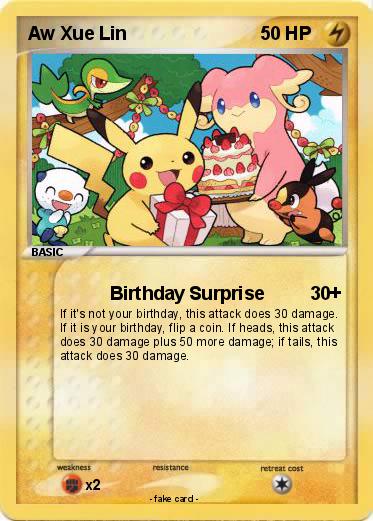 Pokemon Aw Xue Lin