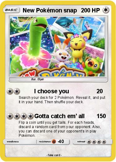 Pokemon New Pokémon snap