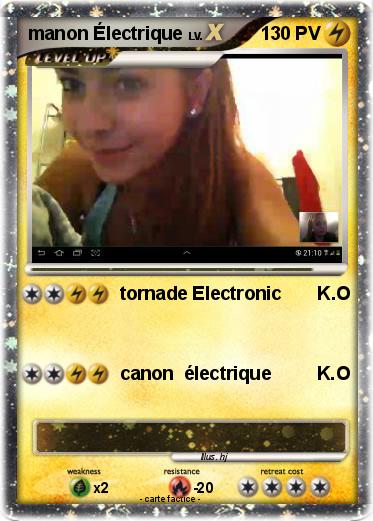 Pokemon manon Électrique