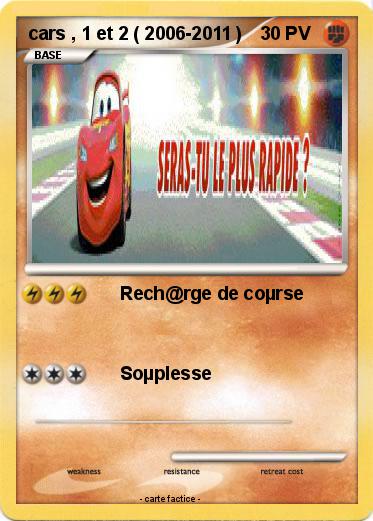 Pokemon cars , 1 et 2 ( 2006-2011 )