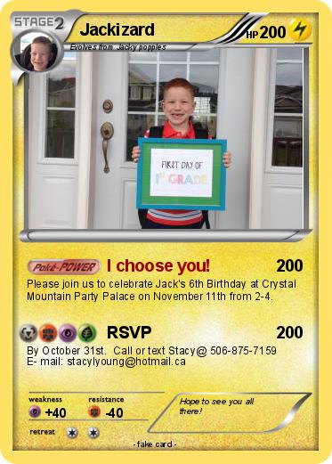 Pokemon Jackizard