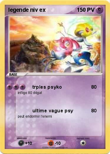 Pokemon legende niv ex