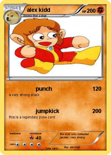 Pokemon alex kidd