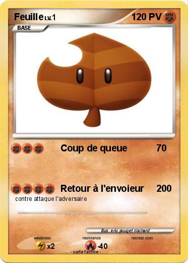 Pokemon Feuille