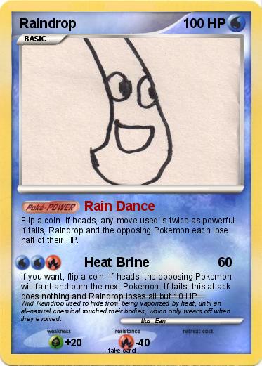Pokemon Raindrop
