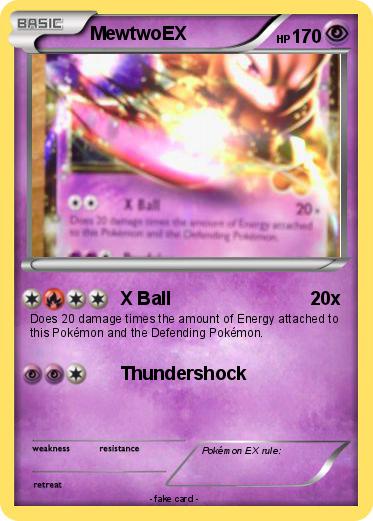 Pokemon MewtwoEX
