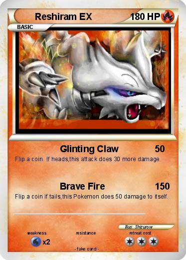 Pokemon Reshiram EX