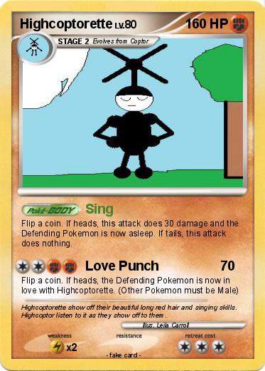 Pokemon Highcoptorette