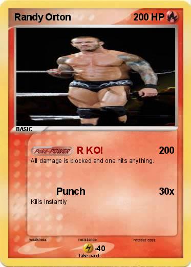 Pokemon Randy Orton