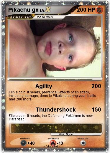 Pokemon Pikachu gx