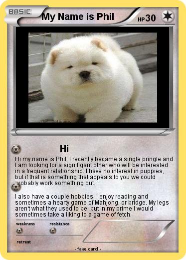 Pokemon My Name is Phil
