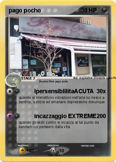 Pokemon pago pocho