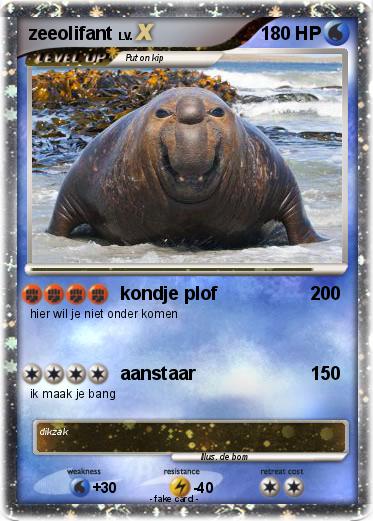 Pokemon zeeolifant