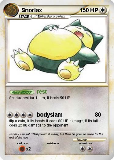 Pokemon Snorlax