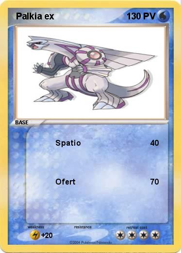 Pokemon  Palkia ex