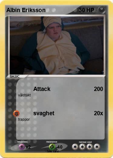 Pokemon Albin Eriksson