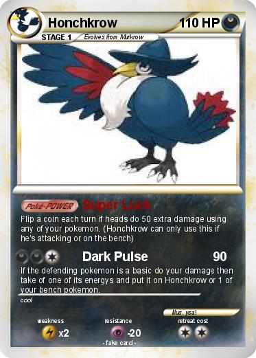 Pokemon Honchkrow