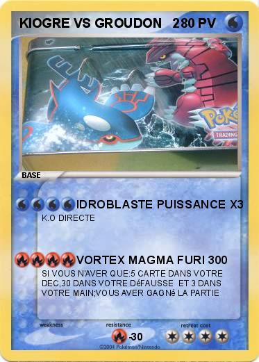 Pokemon KIOGRE VS GROUDON   2