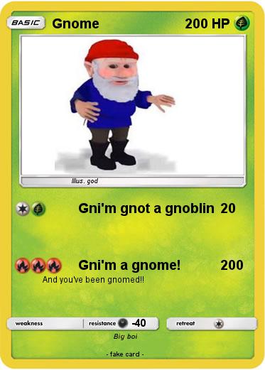 Pokemon Gnome