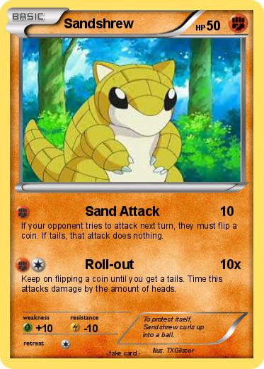 Pokemon Sandshrew