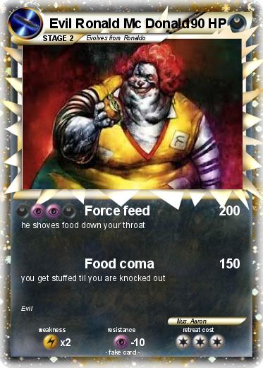 Pokemon Evil Ronald Mc Donald