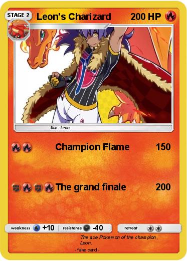 Pokemon Leon's Charizard