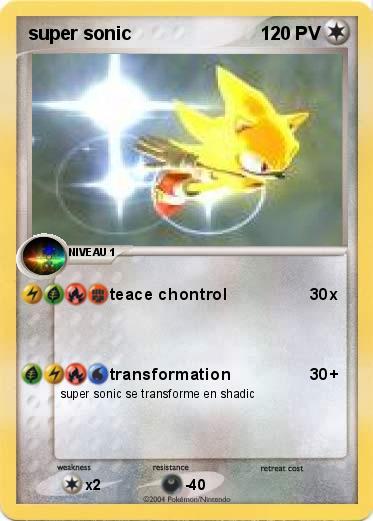 Pokemon super sonic