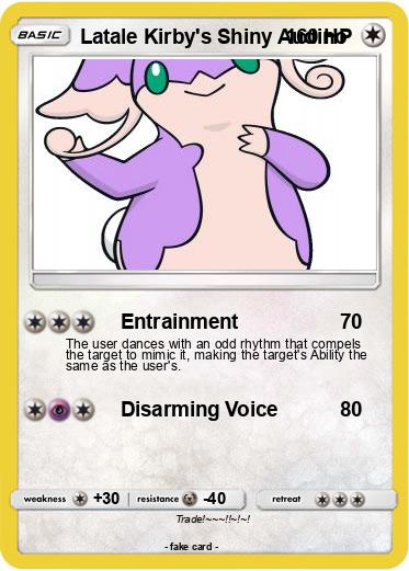 Pokemon Latale Kirby's Shiny Audino