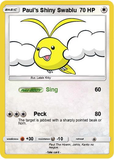 Pokemon Paul's Shiny Swablu