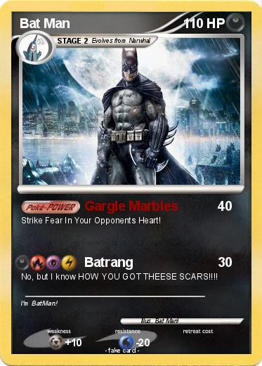 Pokemon Bat Man