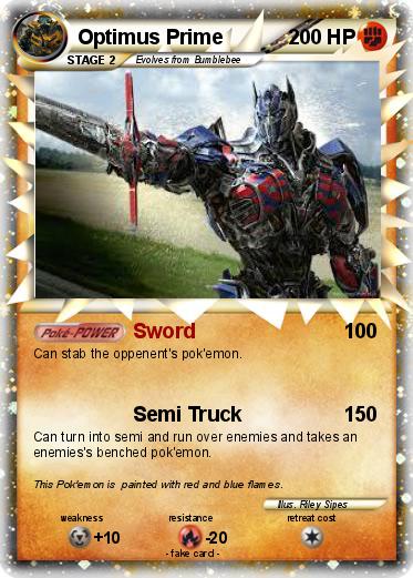Pokemon Optimus Prime