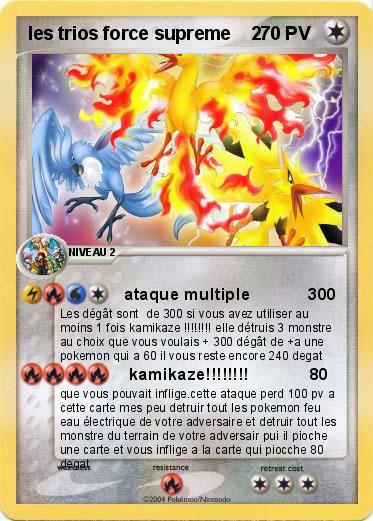 Pokemon les trios force supreme    2