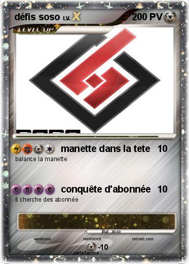 Pokemon défis soso
