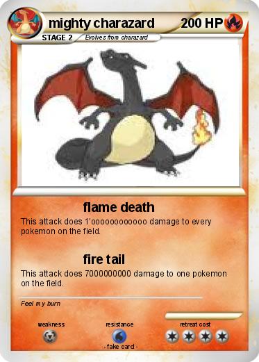 Pokemon mighty charazard