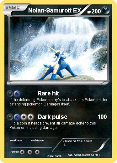 Pokemon Nolan-Samurott EX