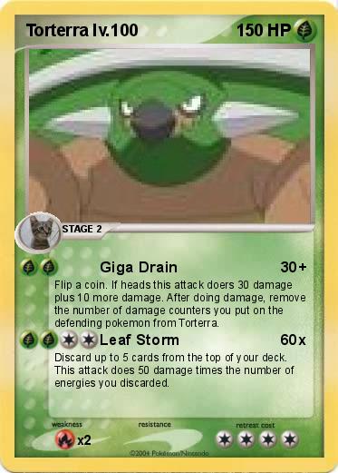 Pokemon Torterra lv.100