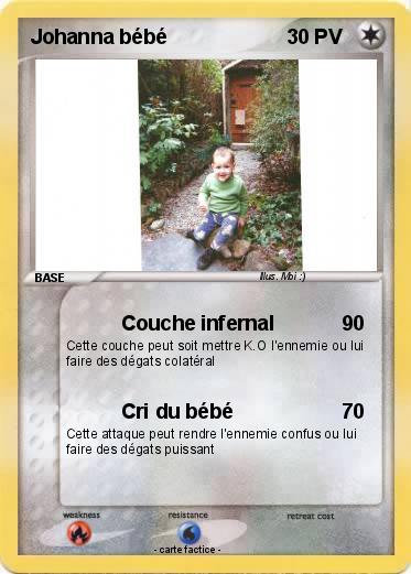 Pokemon Johanna bébé