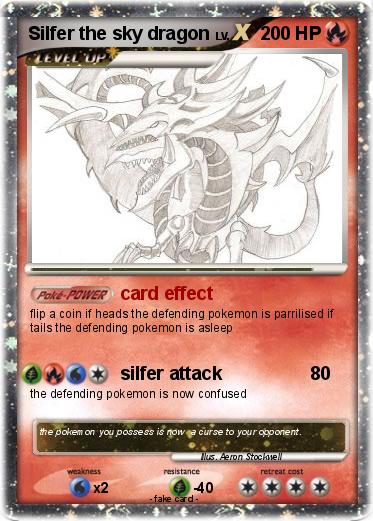 Pokemon Silfer the sky dragon