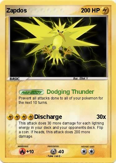 Pokemon Zapdos