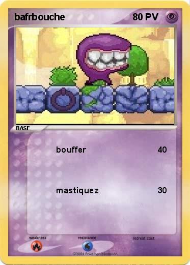 Pokemon bafrbouche