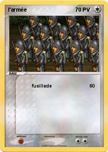 Pokemon l'armée