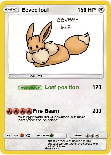 Pokemon Eevee loaf