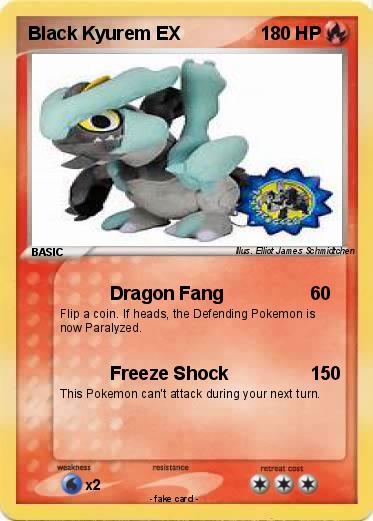 Pokemon Black Kyurem EX